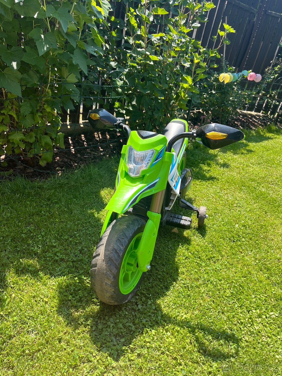 Dětská elektrická motorka