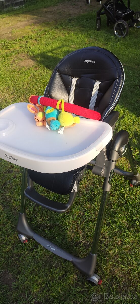 Peg Perego Prima Pappa Follow Me Hi-Tech Licorice 2022