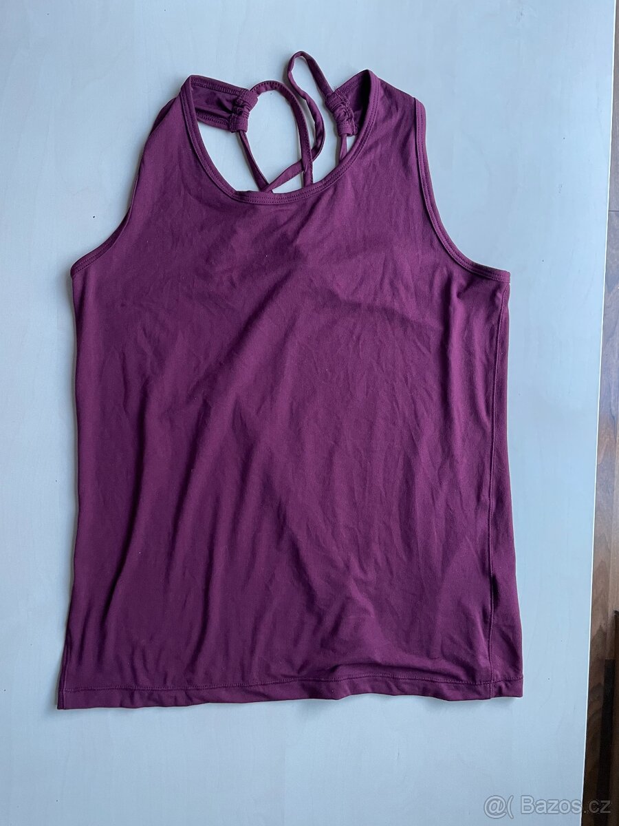 Fialový top, vel M, 40/42, Crivit