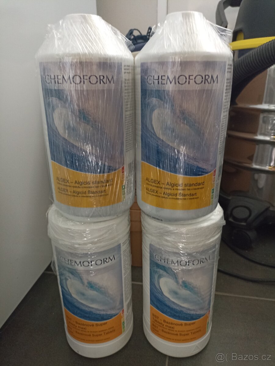 Prodám chemii do bazénu