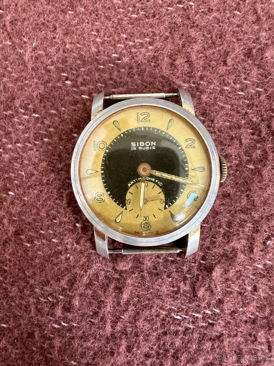 Prodám švýcarské vintage hodinky značky SIBON