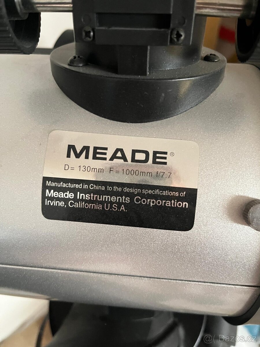Hvezdarsky dalekohled - Teleskop Meade 130/1000 na stativu
