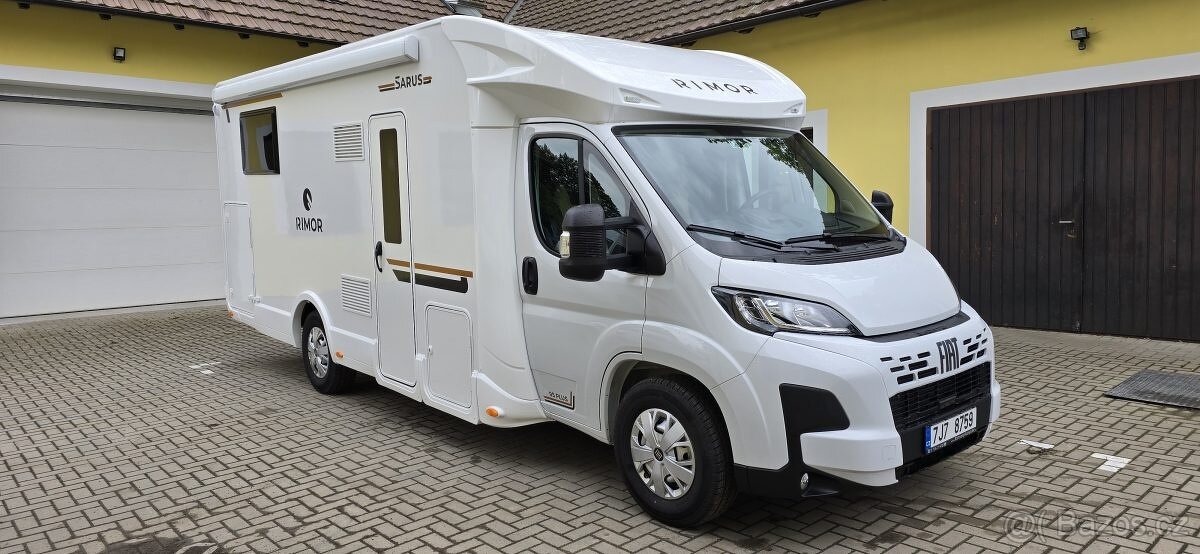 NOVÝ obytný vůz SARUS 96, Fiat 2.2., manuál - SKLADEM