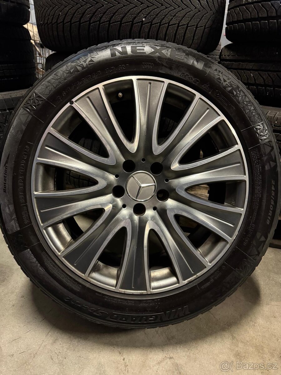 Litá kola / ALU KOLA se zimní pneu Mercedes Benz S W222
