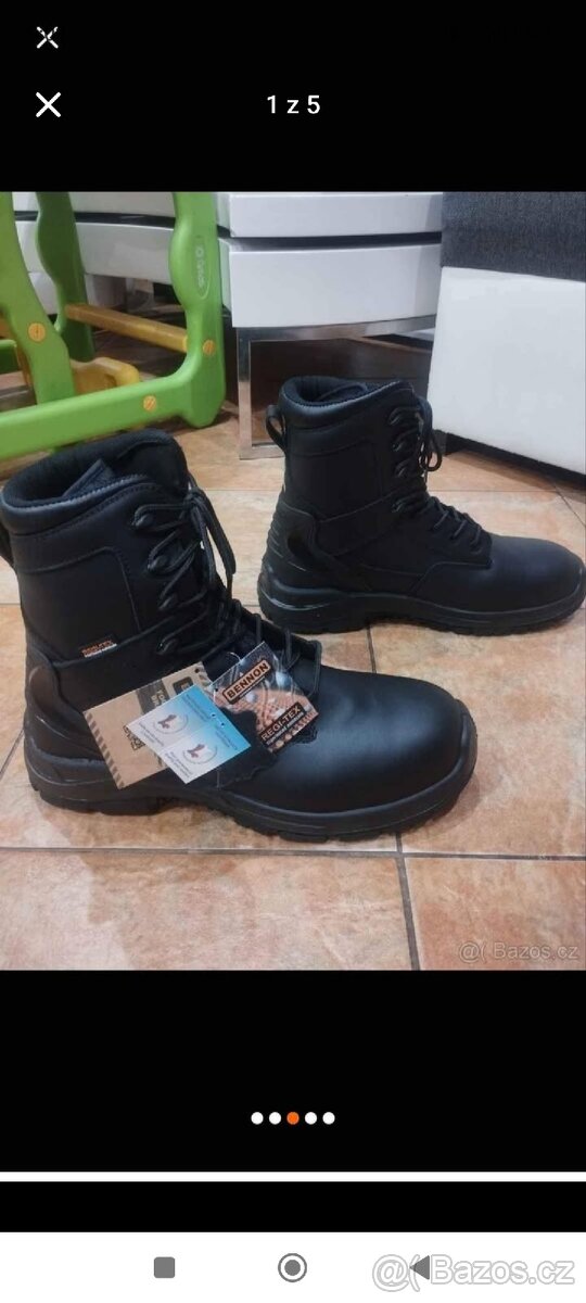 Zimní pracovní boty