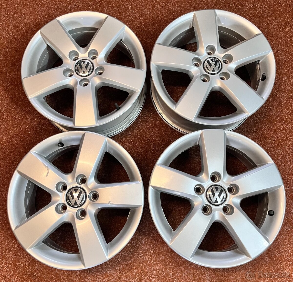 5x112 R16 originál alu VW Golf - Caddy - ET 50