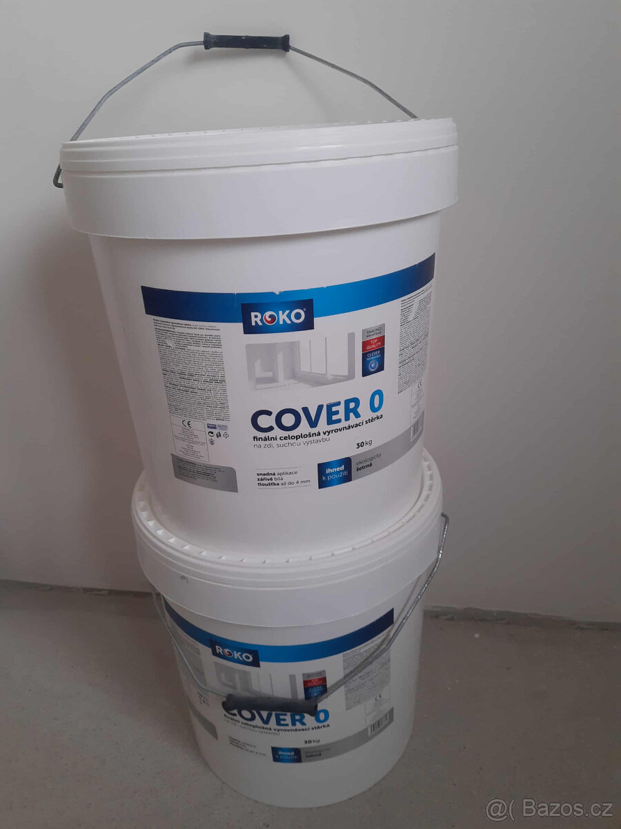 Finální celoplošná vyrovnávací stěrka COVER O