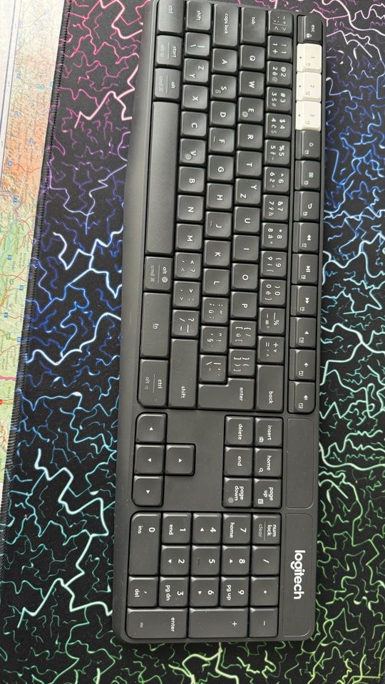 Klávesnice a Myš bezdrátová Logitec