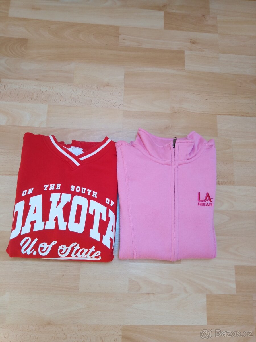 Dívčí mikiny vel.134/140