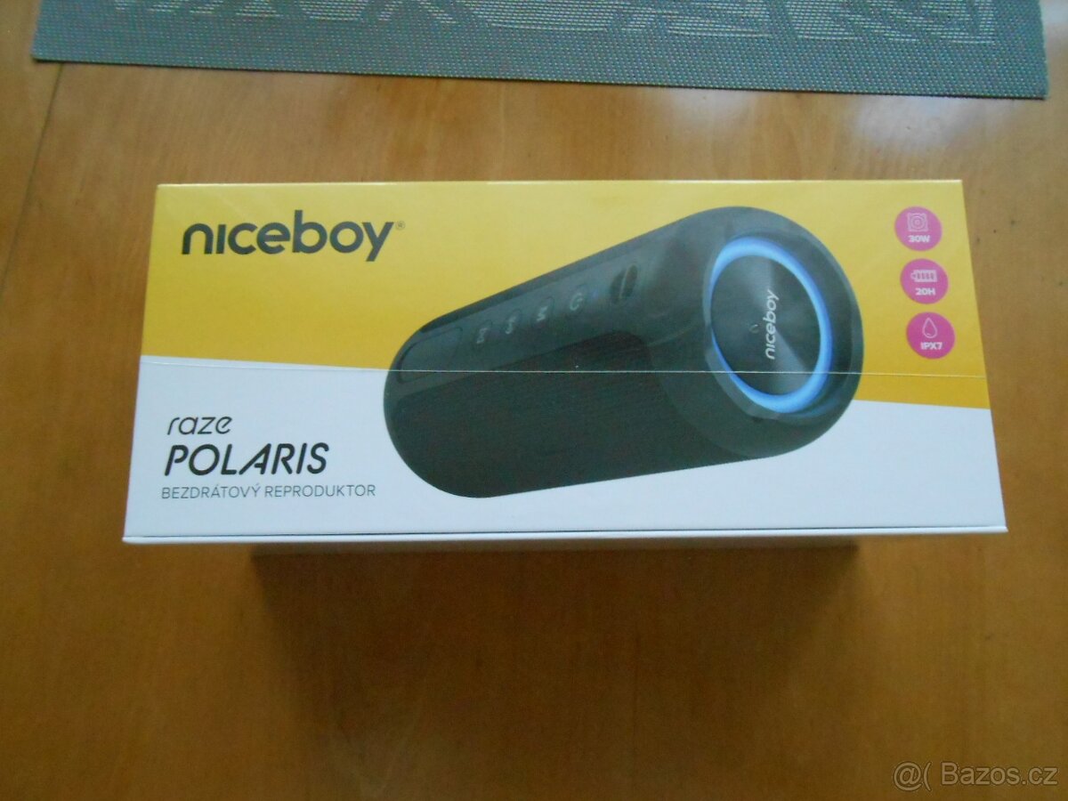 Bezdrátový reproduktor NICEBOY raze POLARIS - nerozbalené