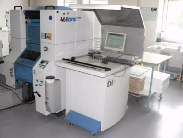 Polygrafický stroj KBA KARAT 46 PLUS z roku 2005, použitý