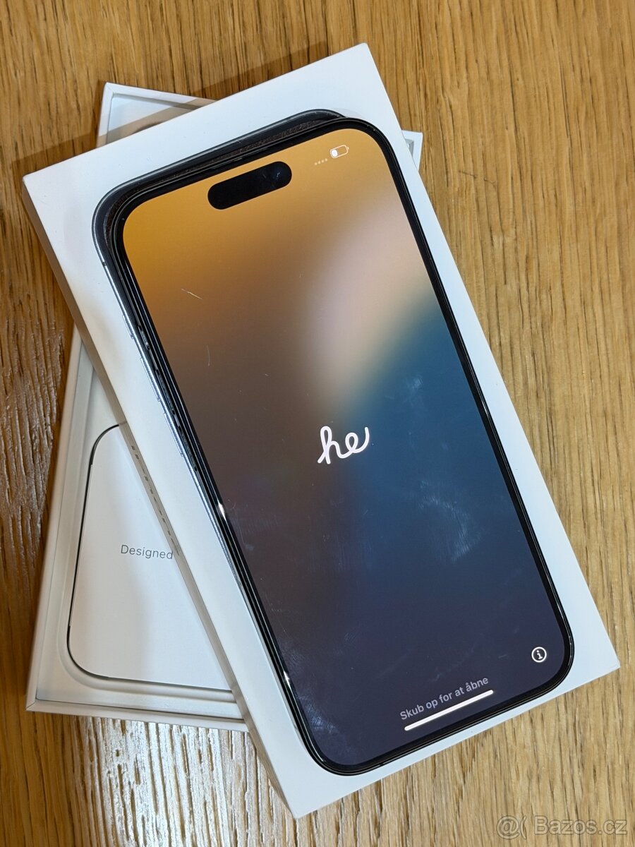 Prodám Apple iPhone 15 PRO 256GB komplet baleni