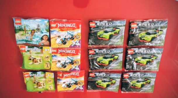 lego Disney Speed Champion Creator 3v1 Ninjago sáček polyba