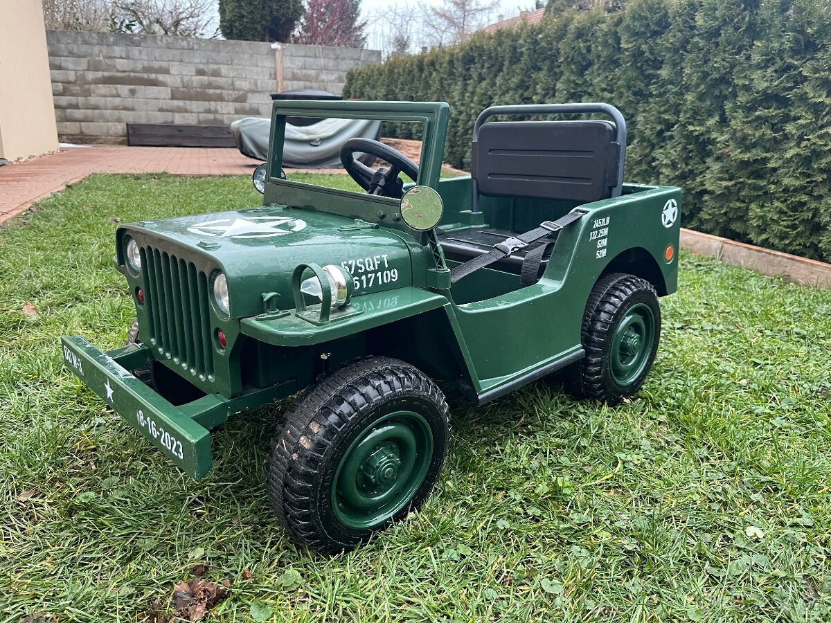 Detske elektricke auticko Jeep