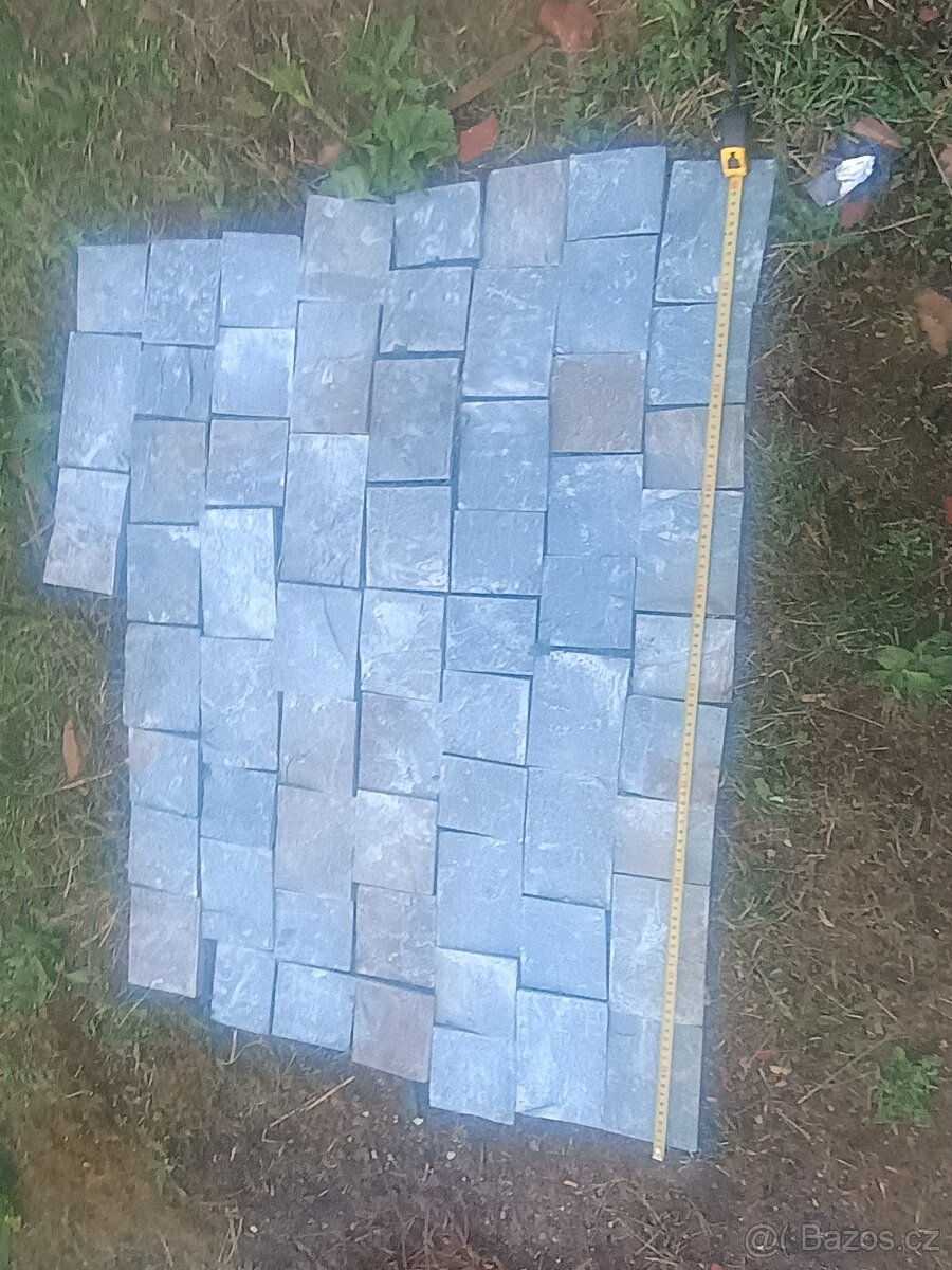 Břidlice - obklad - 45 m čtverečných