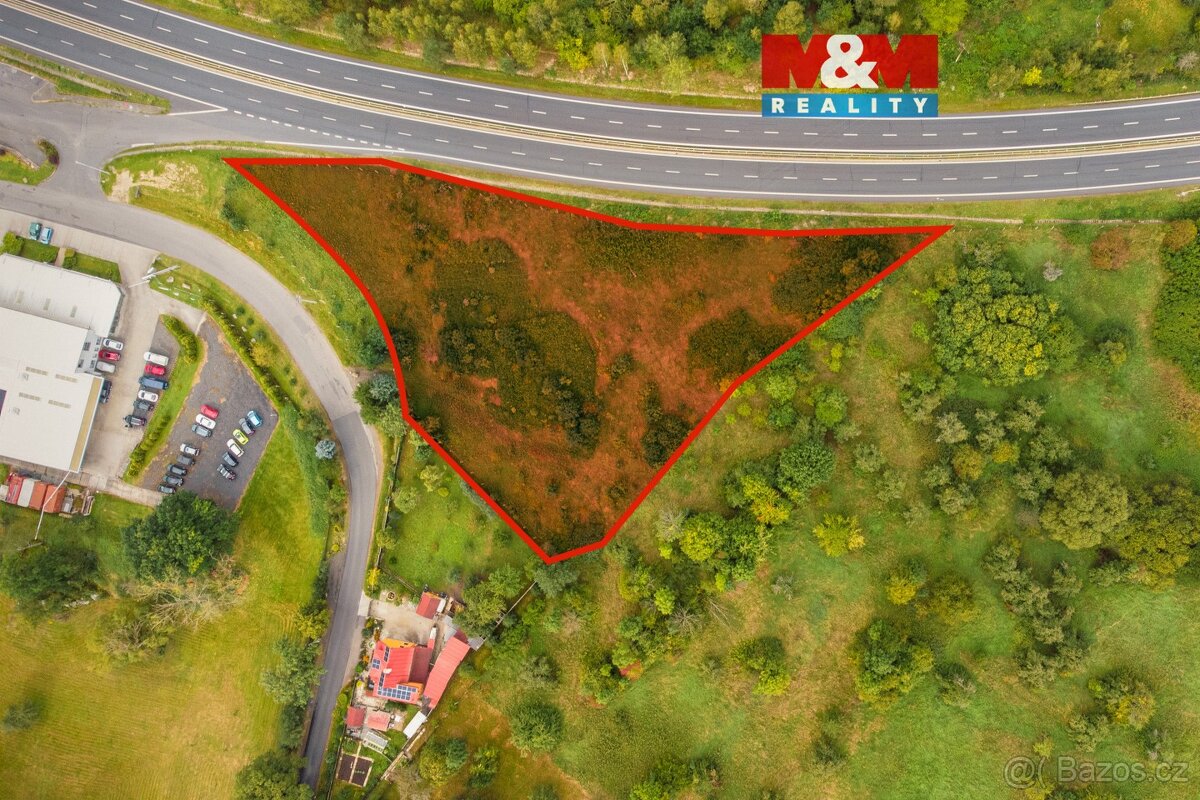 Prodej komerčního pozemku, 4612 m², Dalovice