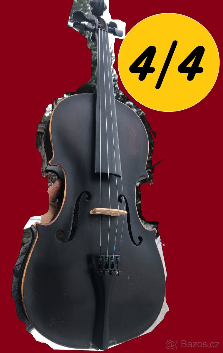 Starožitné Německé 4/4 Housle