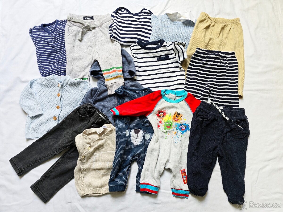 Kojenecký chlapecký set oblečení 15 kusů