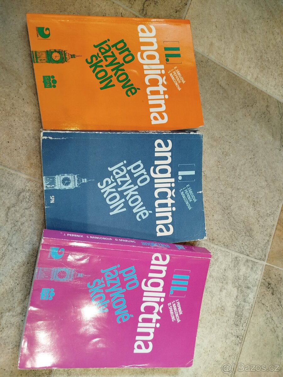 Angličtina pro jazykové školy I., II., III.
