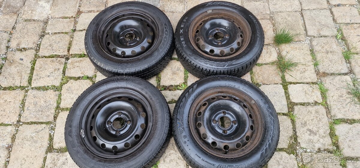14" disky s pneu 175/65/14 (Peugeot, Ford atd)-pošlu