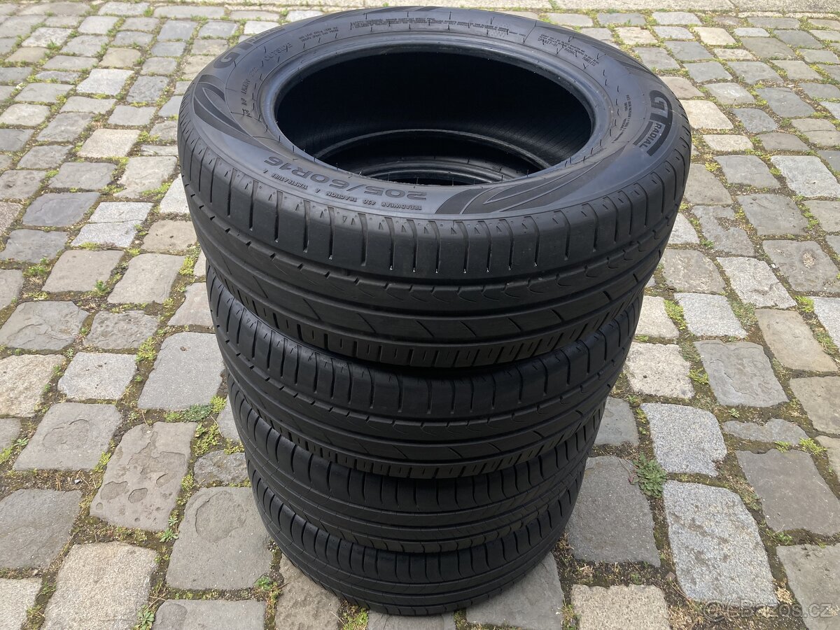 4ks letní pneumatiky 205/60R16