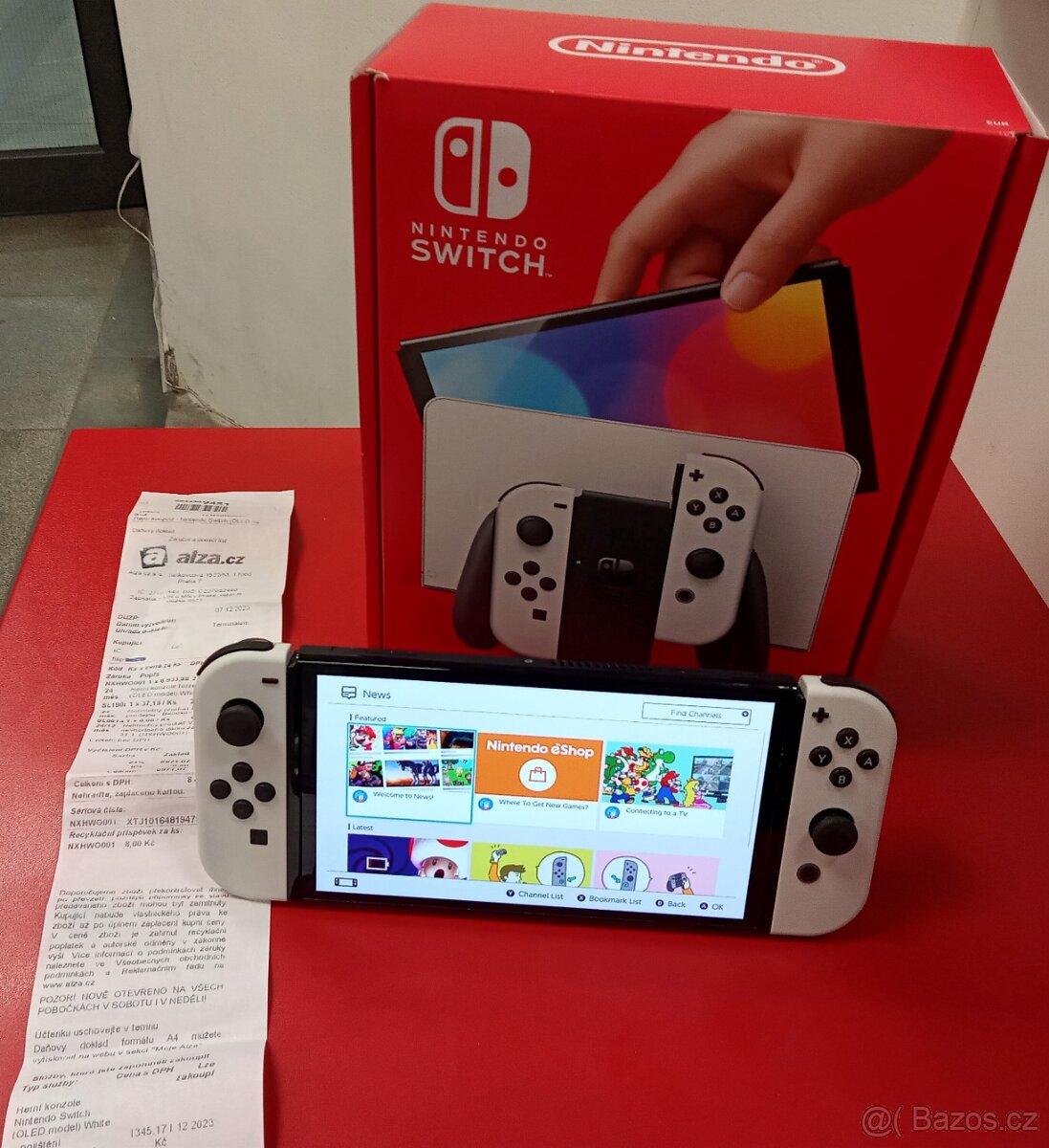 Nintendo Switch OLED záruka 12/2025 ALZA