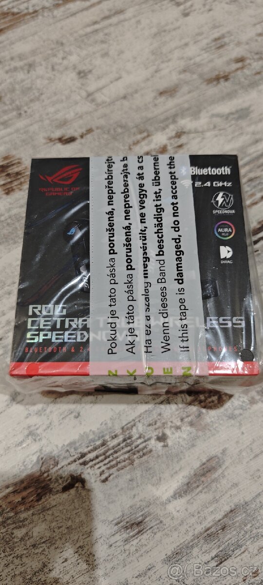ASUS ROG CETRA TRUE WIRELESS SpeedNova Black