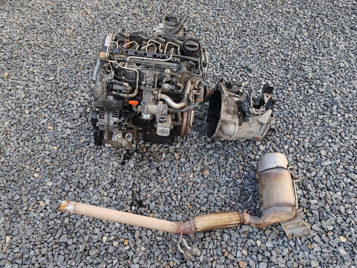 Motor - Převodovka - DPF 1.6 TDI CAY