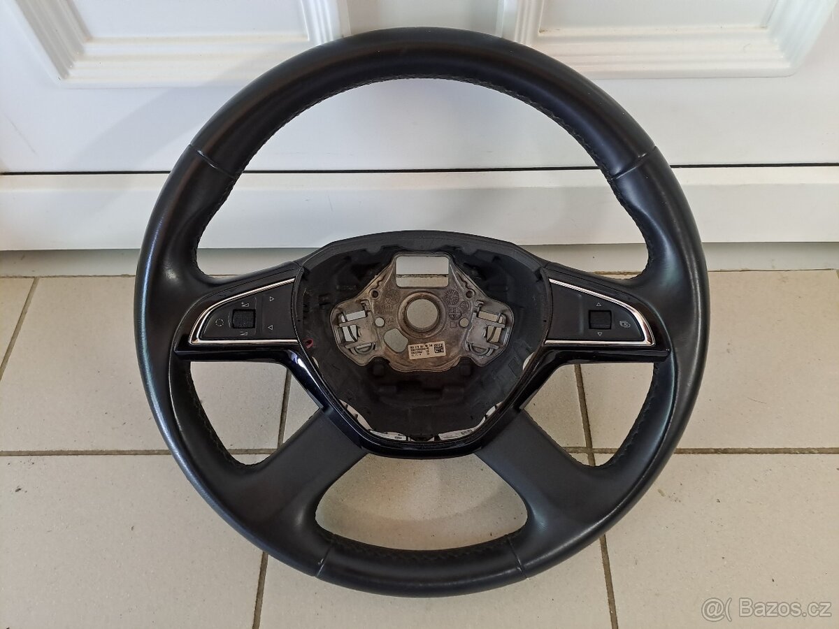Škoda Octavia III 3 Kožený volant