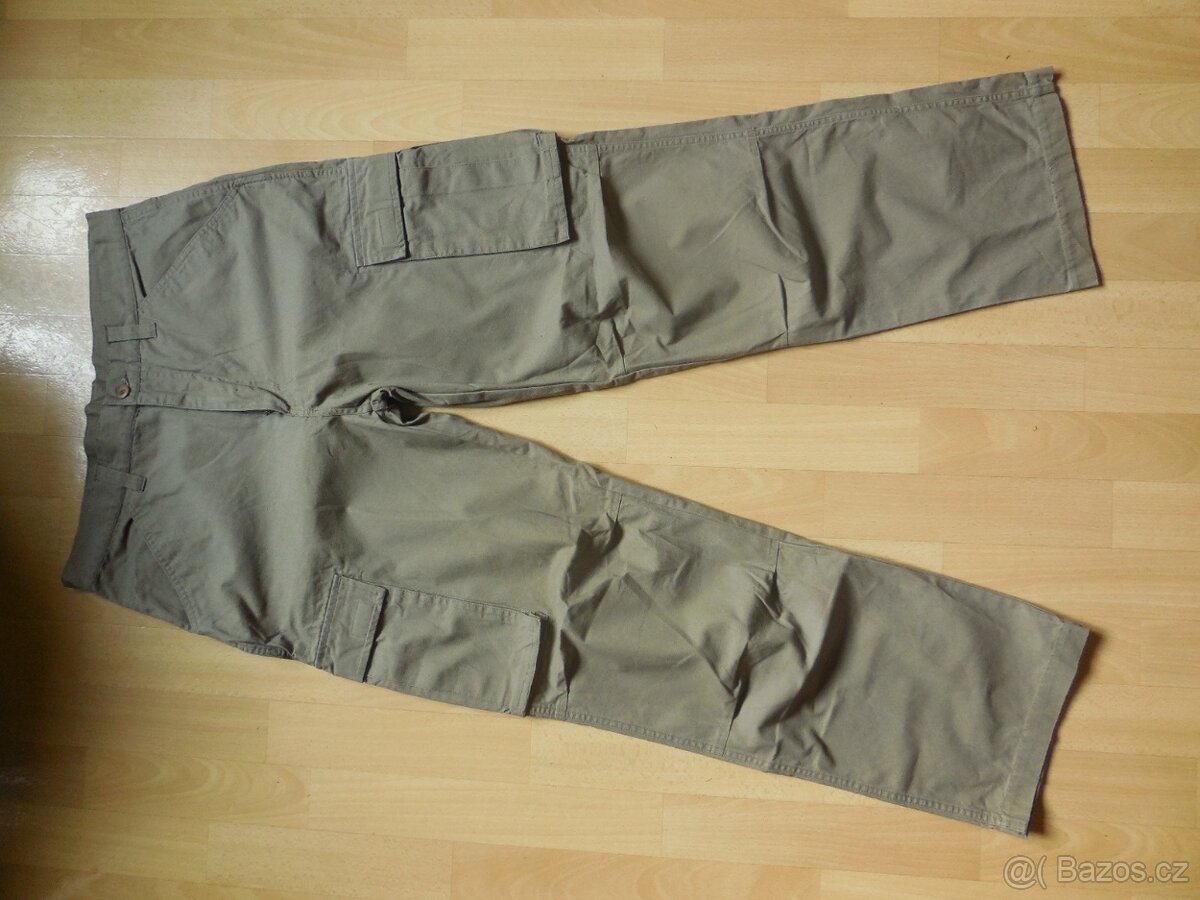 pánské Watsons sv.hnědé kalhoty kapsáče rovné, ba 36/32 M-L