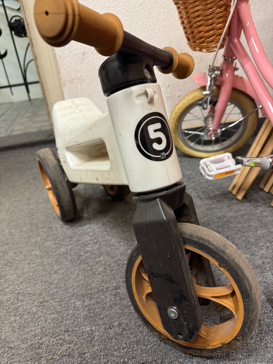 Funny Wheels motorka - bila