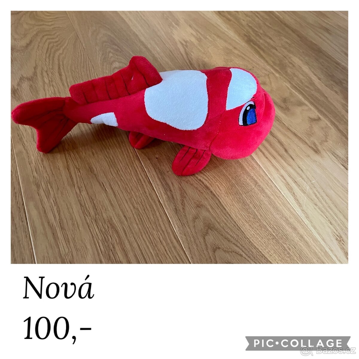 Nový plyšák ryba