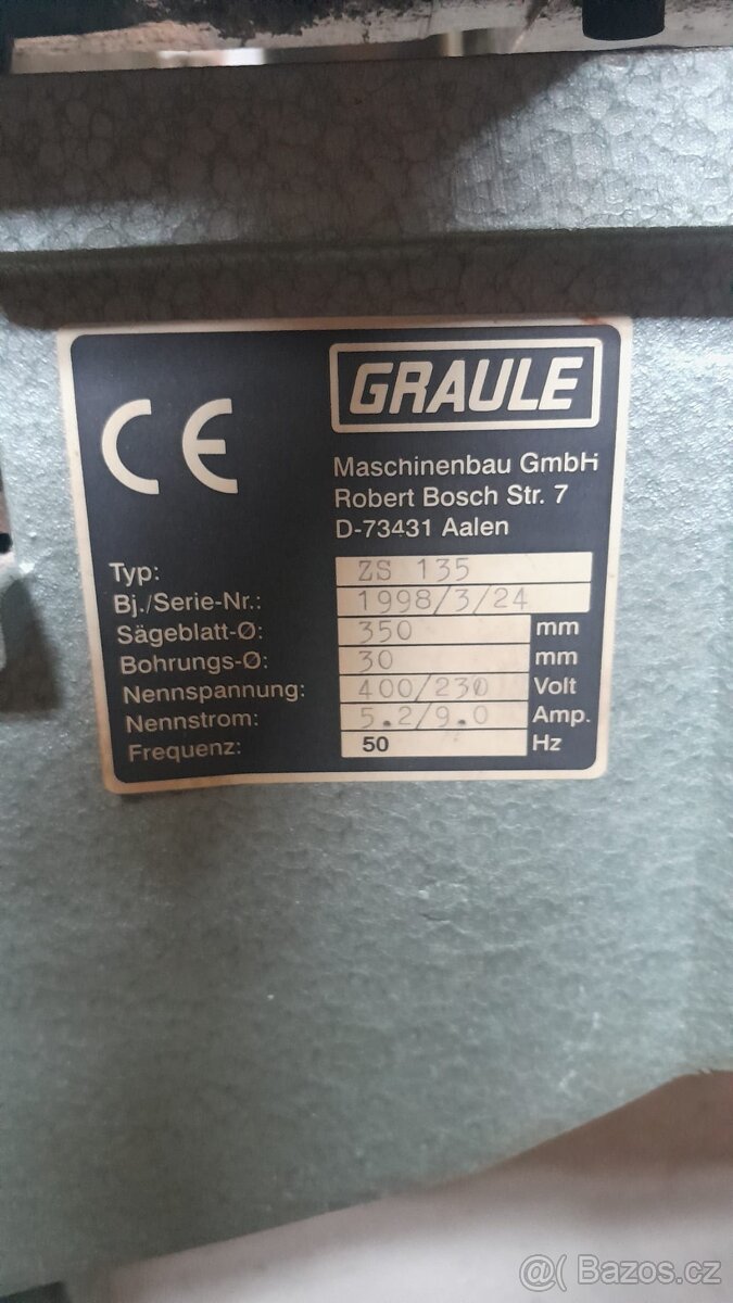 Graule řezačka