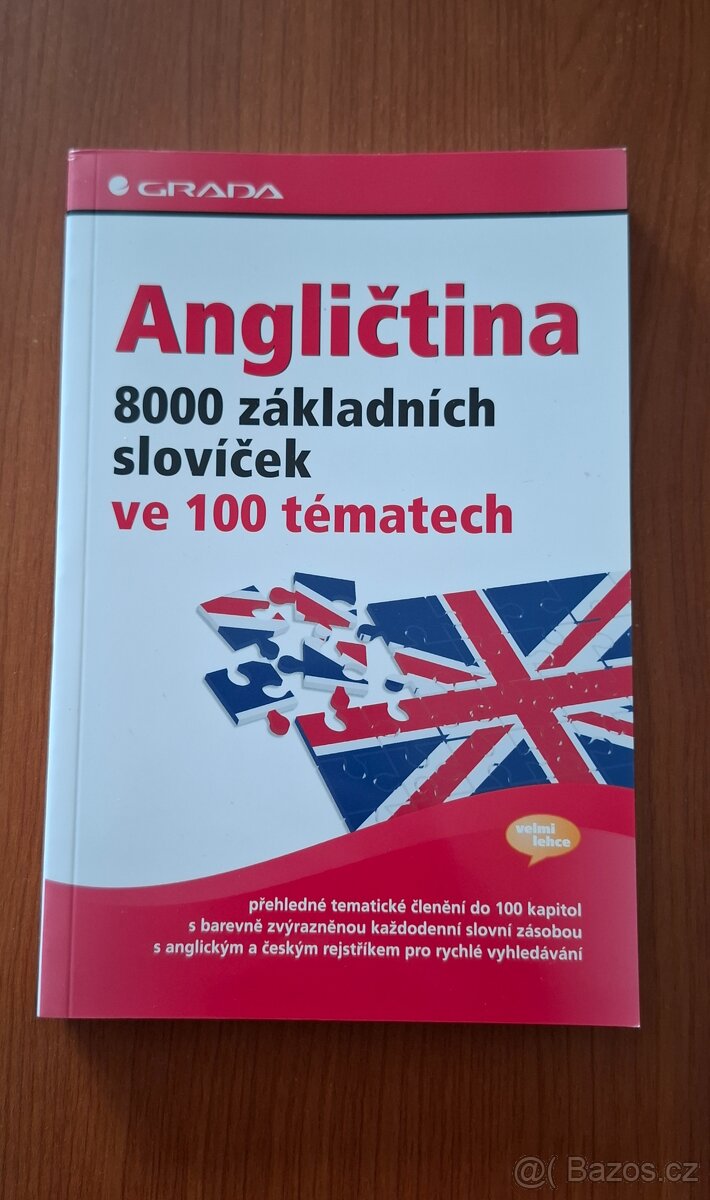 Angličtina 8000 slovíček ve 100 tématech