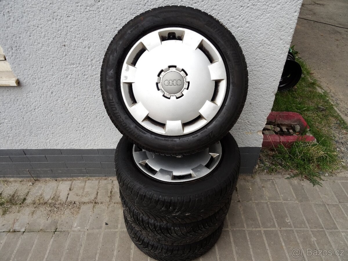 Zimní sada Audi A3 205/55 R16 5x112 Bridgestone