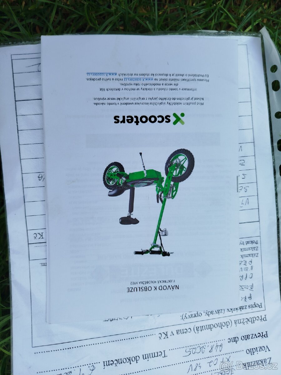 Elektro kolobezka scooter