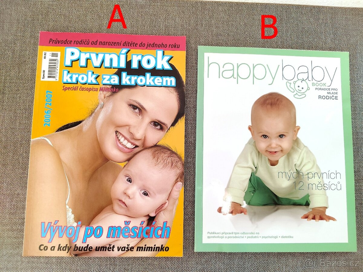 Knížky o dětech – První rok + Happy baby