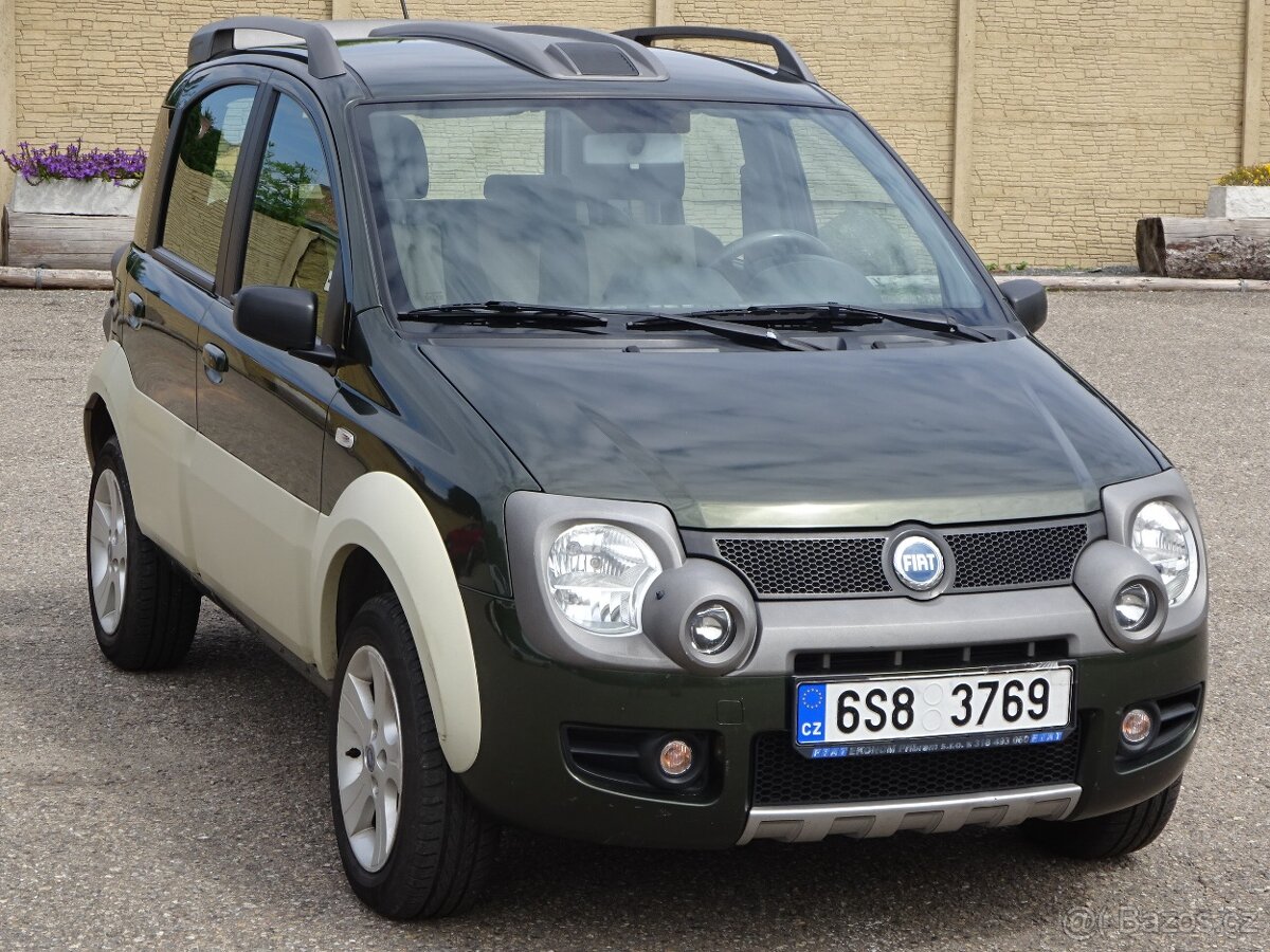 Fiat Panda 1.3 JTD 4x4Cross r.v.2006 2.Maj.Koupeno v ČR