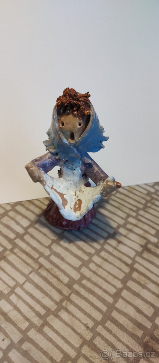 Unikátní Keramická Figurka