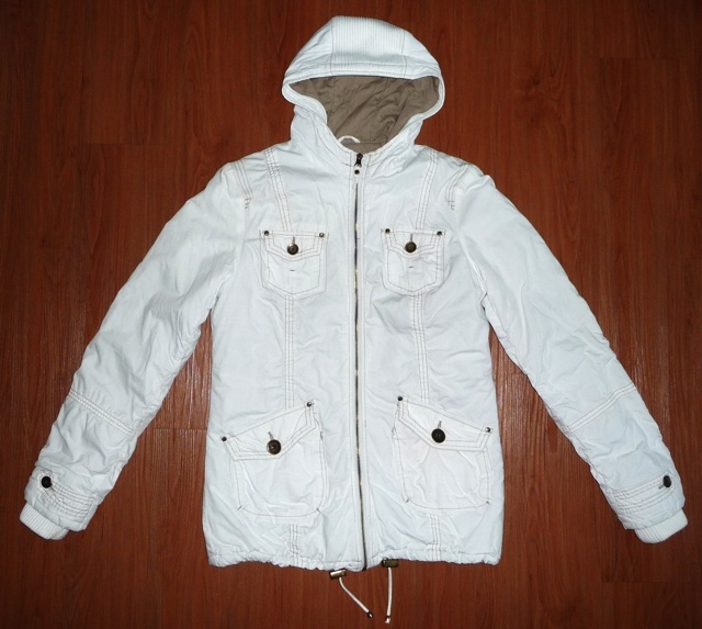 Zimní dámská bavlněná bunda, vel. M, zn. HRC