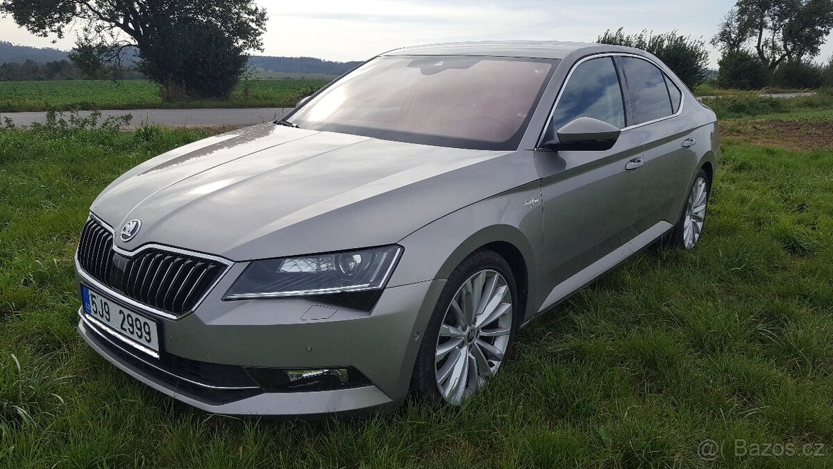 Škoda Superb III 2.0 TDi 4x4 L&K, 69tis.km nové ČR