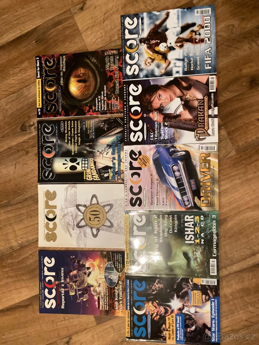 Score 4., 5. , 6. a 7. ročník - nekompletní