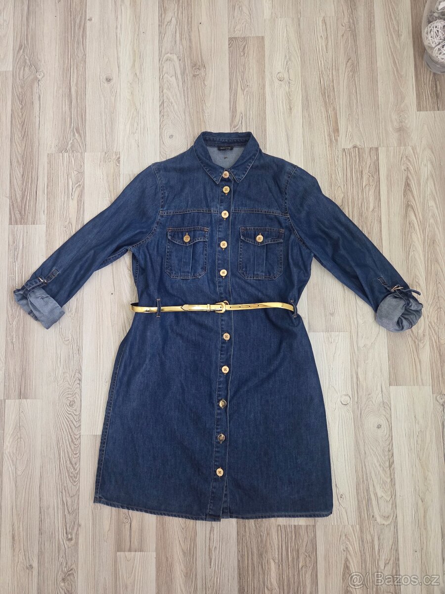 Džínové šaty vel. 36/38