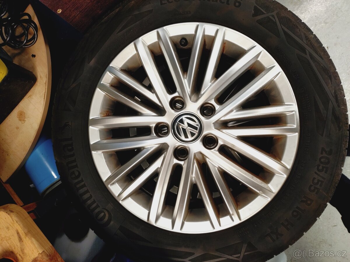 Sada origo kol 16" na Volkswagen