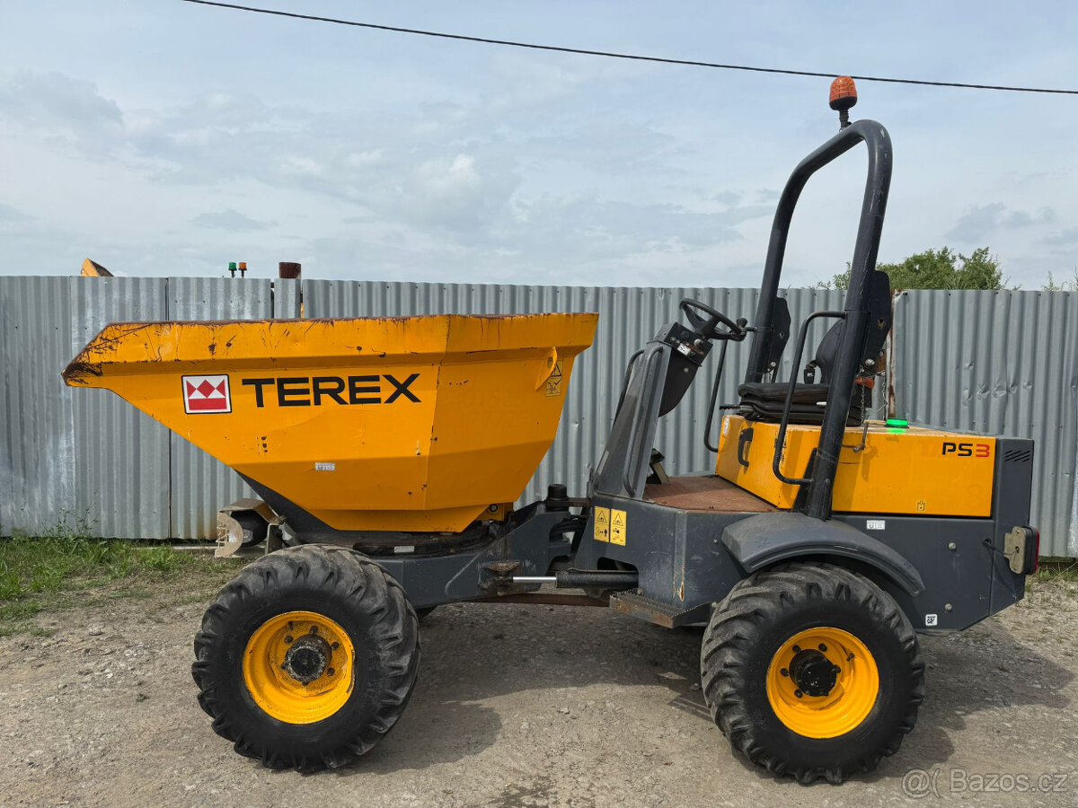 Prodám dumper TEREX T3PS HYDROSTATIC r.v. 2017
