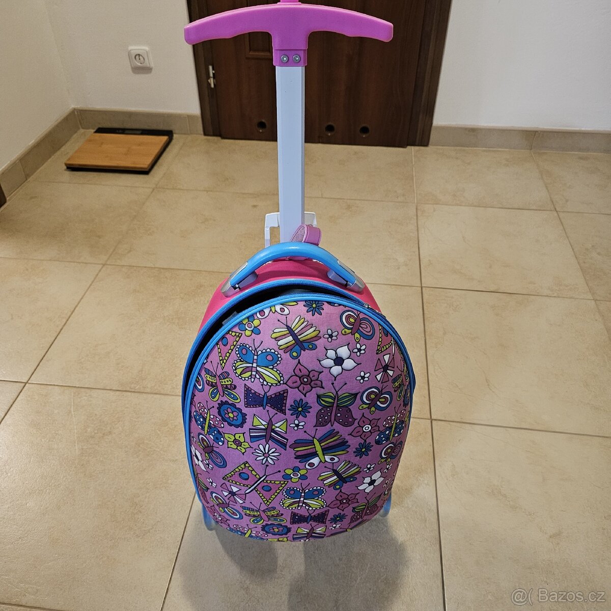 Dětský kufr koloběžka
