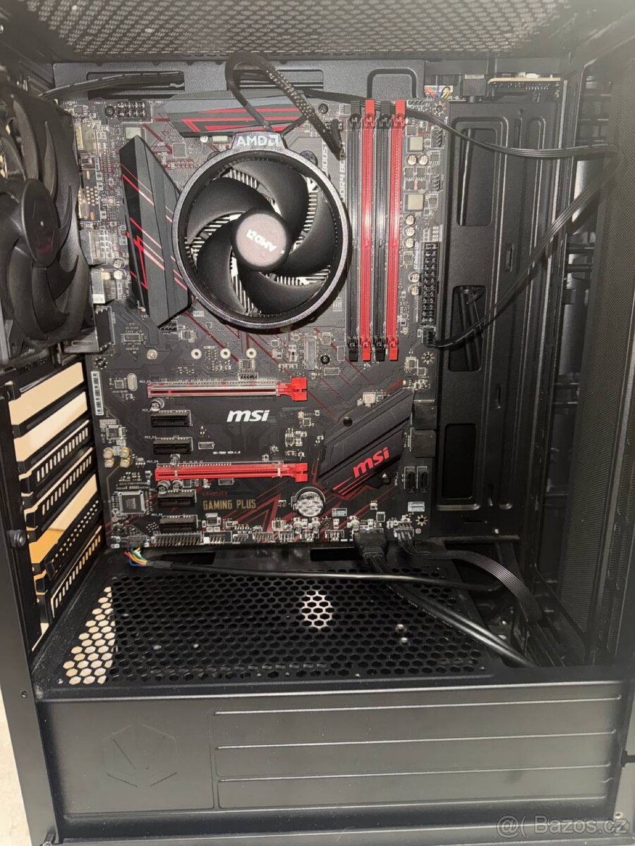 PC SET NA PRODEJ – Ryzen 5 2600 + MSI B450 + PC skříň