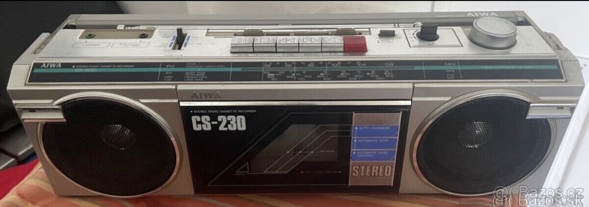 Retro Rádio AIWA CS230