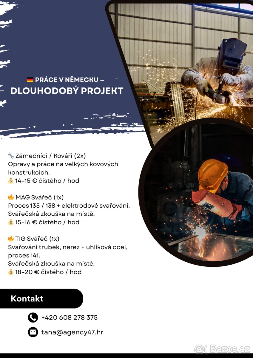 Svářeč a Zámečník/ Německo