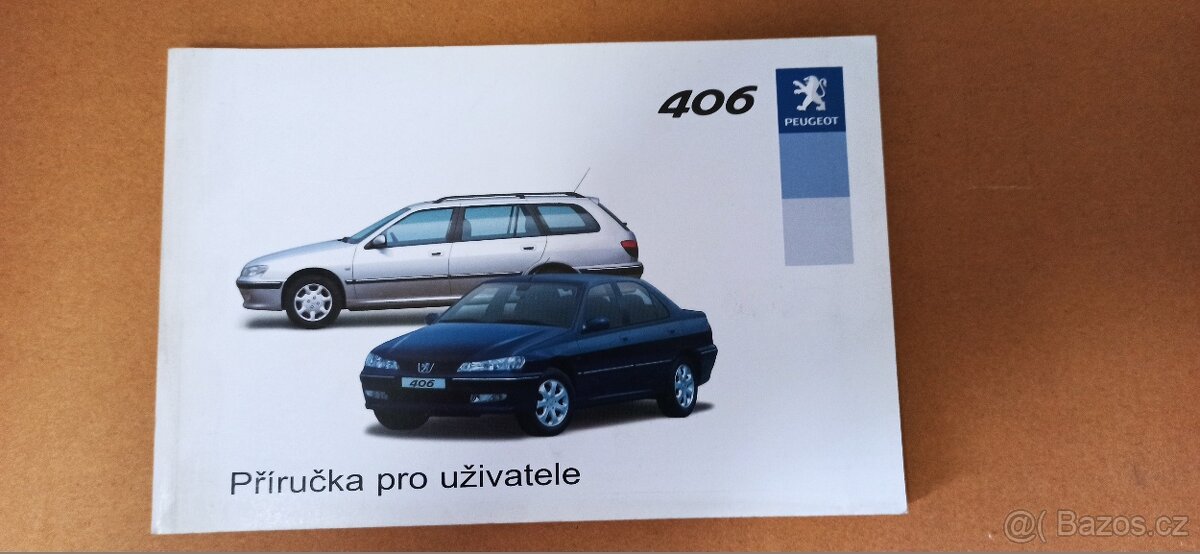 Nový český návod k obsluze Peugeot 406